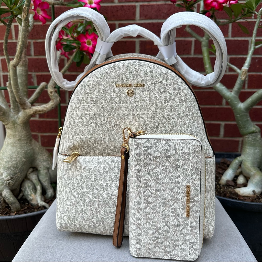 Michael Kors Backpack And Wallet